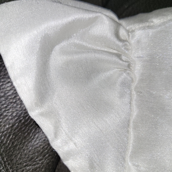 π Gymboree Holiday Black White Plaid Dress W/Red Bow Crinoline 5T - Picture 7 of 7